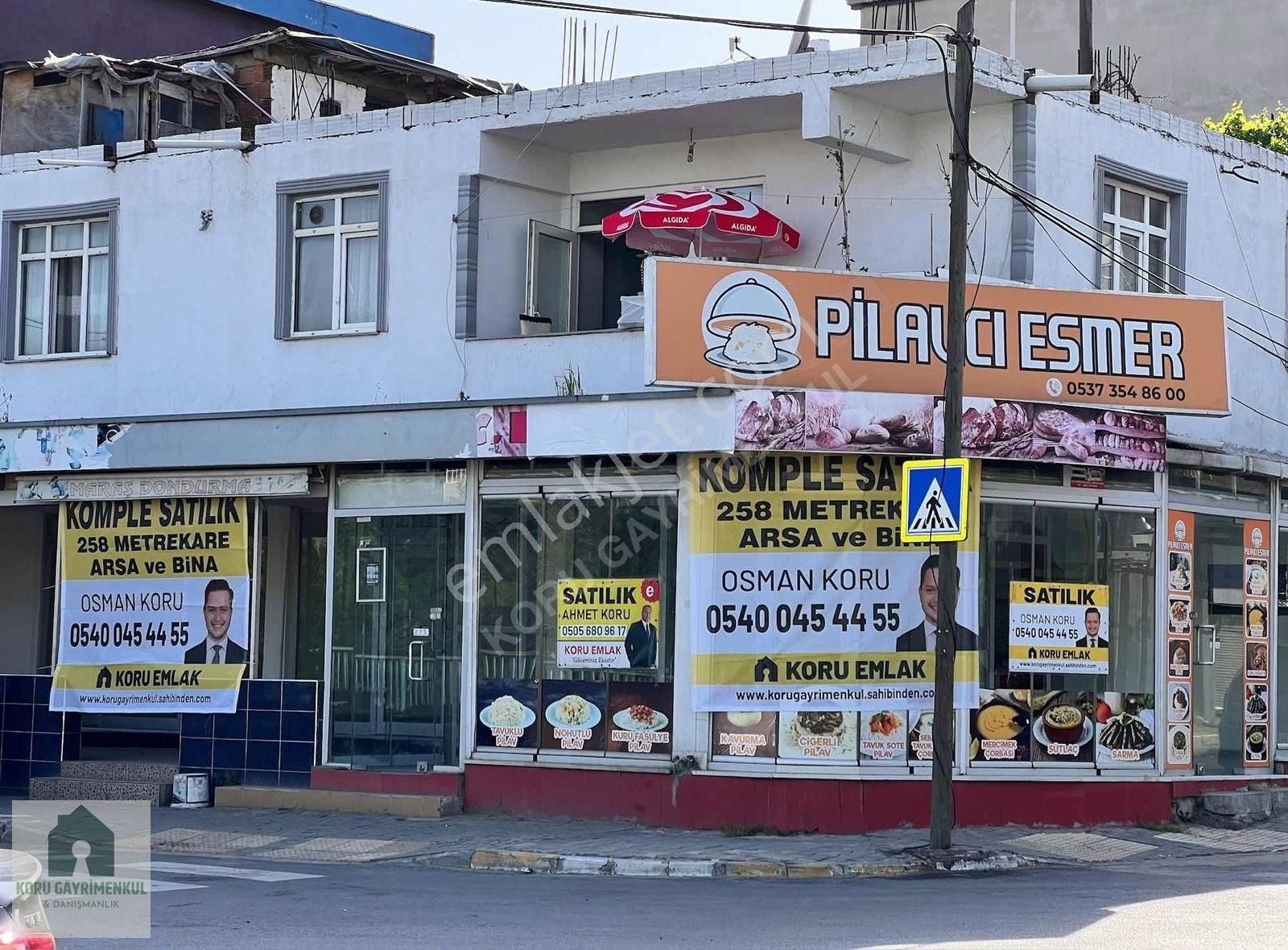Koru Emlak'tan Ticari+konut İmarlı 258m2 Arsa Köşe Nokta