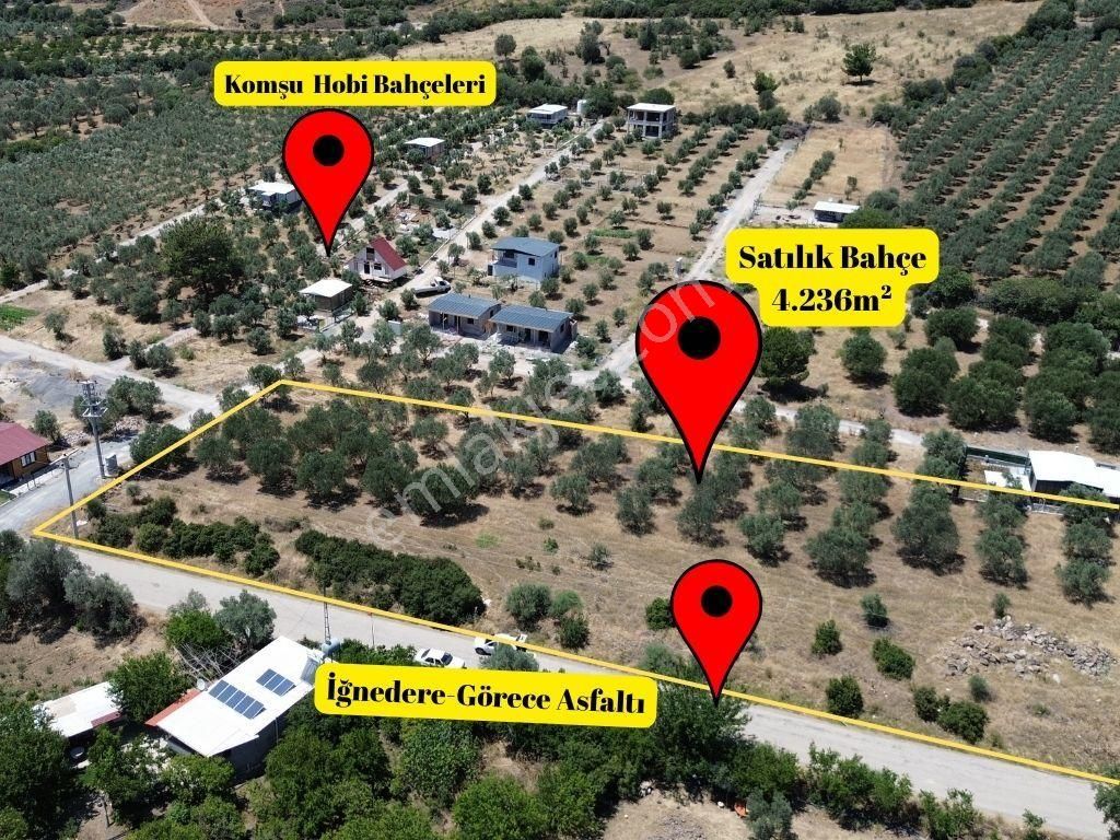 Menemen Görece Köyü Asfalt Yol Üzeri Müstakil Tapu Satılık Tarla 4236m²
