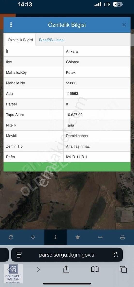 Gölbaşı Subaşı'nda İmara 100 Metre Mesafede Tapulu