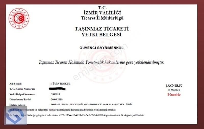 Güvenci'den Seferihisar Karaköse Mevkinde166 M²,denize 96 Metre