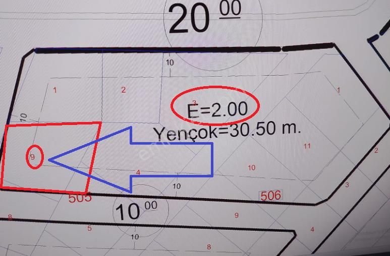 Kırıkkale'de Toki Binalarının Yanında 10 Kat İmarlı Fırsat Arsası!!!