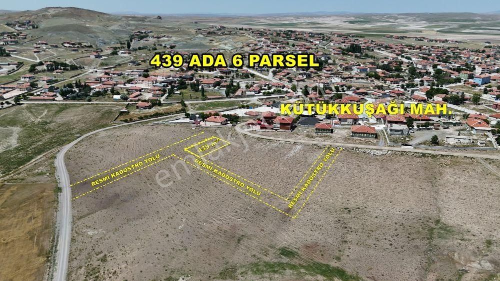 Konya / Cihanbeyli / Kütükuşağı 439 M² Fırsat Konut İmarlı Arsa