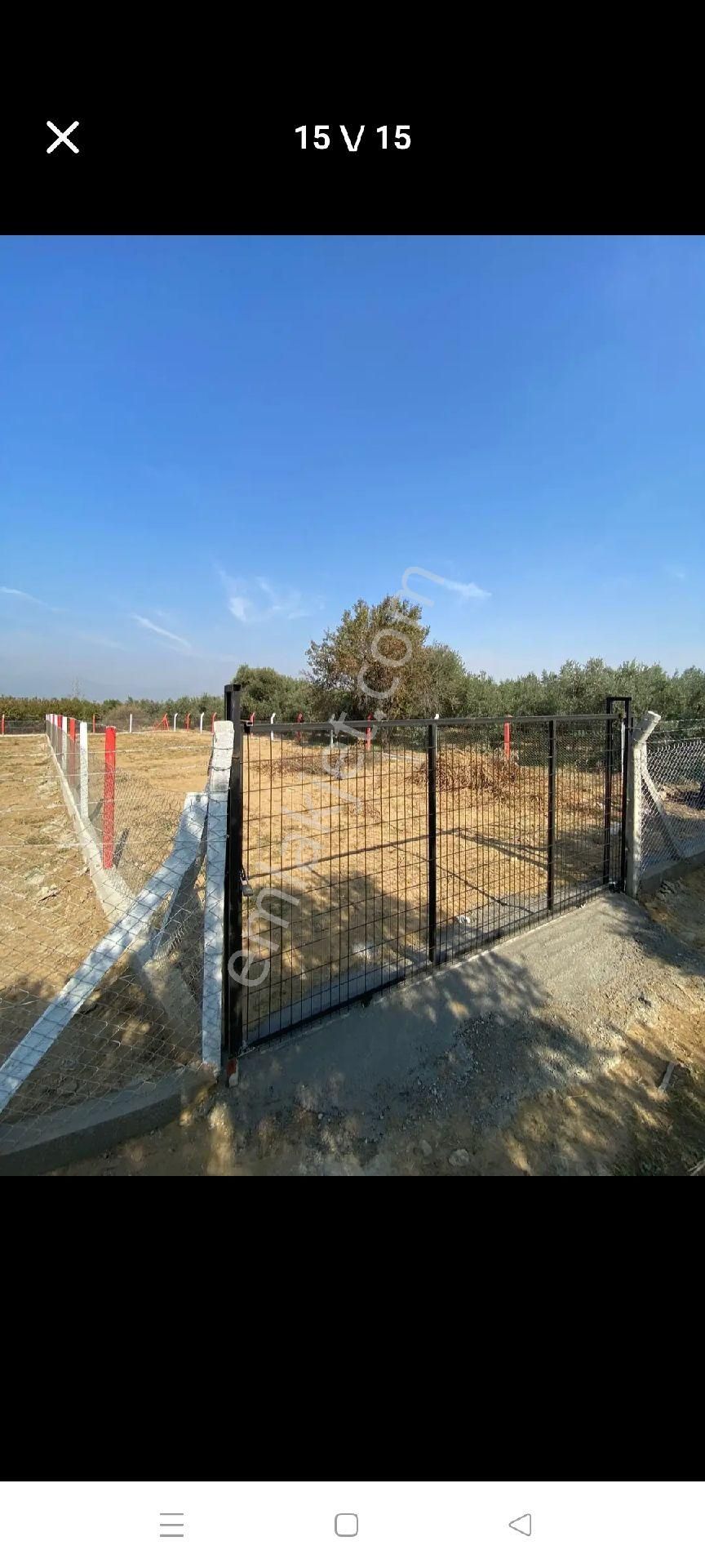 Satılık Hobi Bahçesi Tapulu Kurulu Düzen 450 M2 Tek Örgüyle Çevrili Bilgi İçin İletişime Geçiniz
