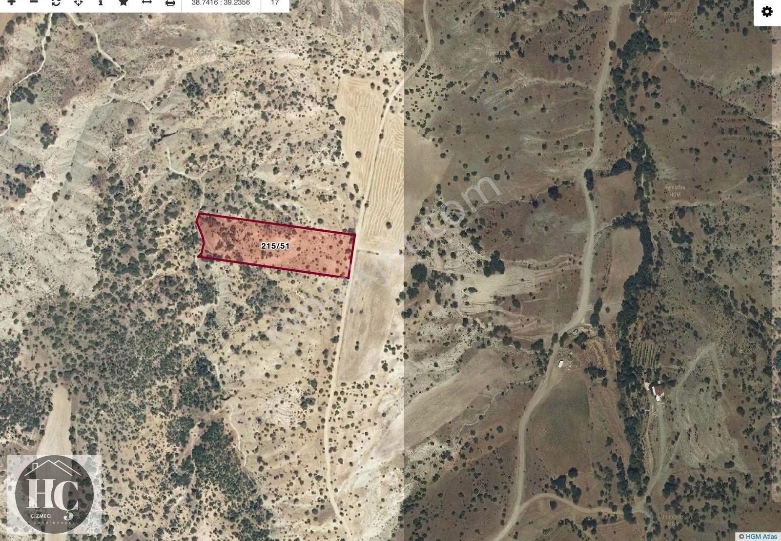 Elazığ Deliktaş'da Yatırımlık Arsa