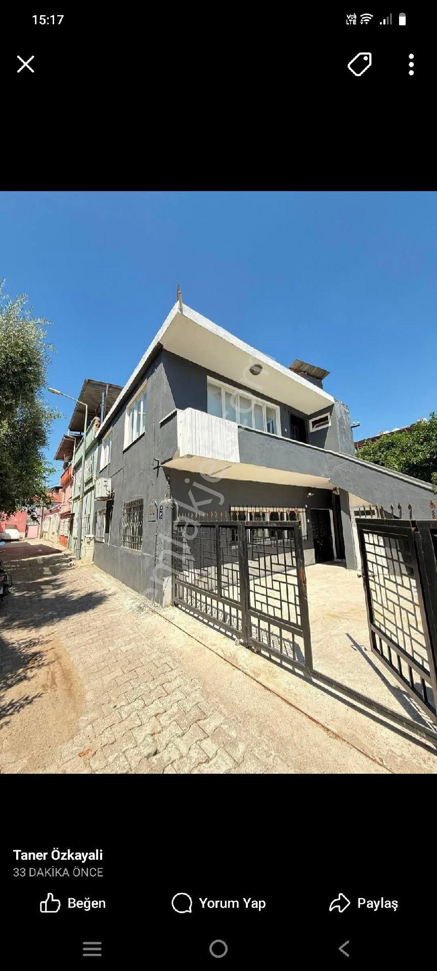 Cumhuriyet Mahallesi'nde Müstakil İki Katlı Fırsat