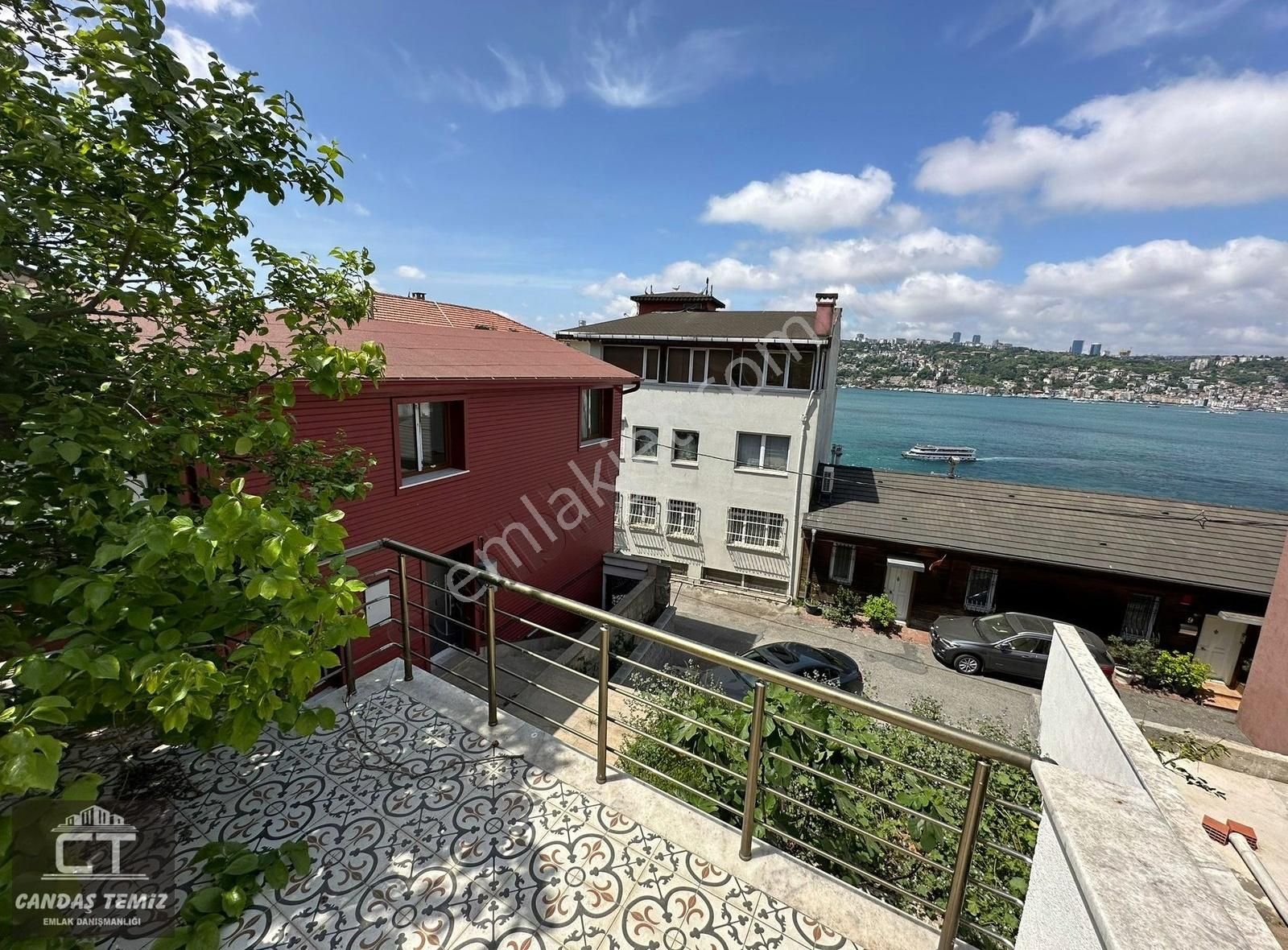 Candaş Temiz'den Kuleli'de Deniz Manzrlı Triplex Villa/tek Yetki