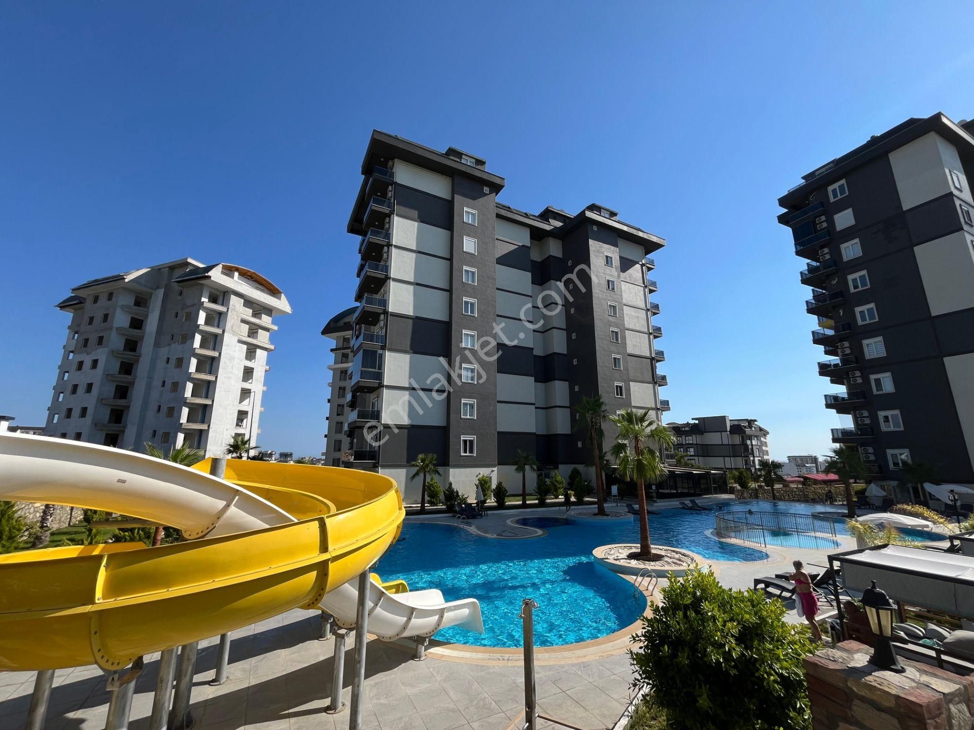 Alanya Avsallarda Satılık 3+1 Amerikan Mutfak Full Aktiviteli Daire
