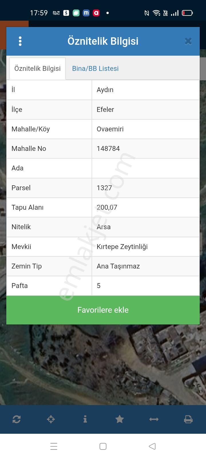Ovaeymir Satılık Arsa