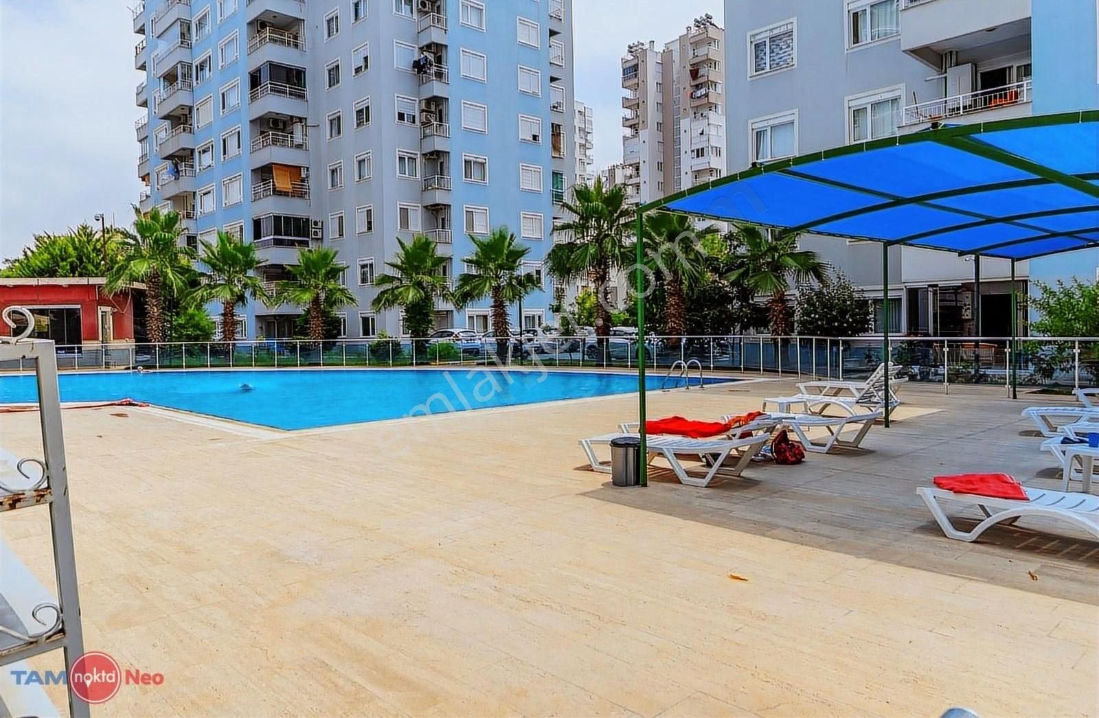 Uncalı Da K.otopark Havuzlu Eşyalı Kiralık 1+1 Lüks