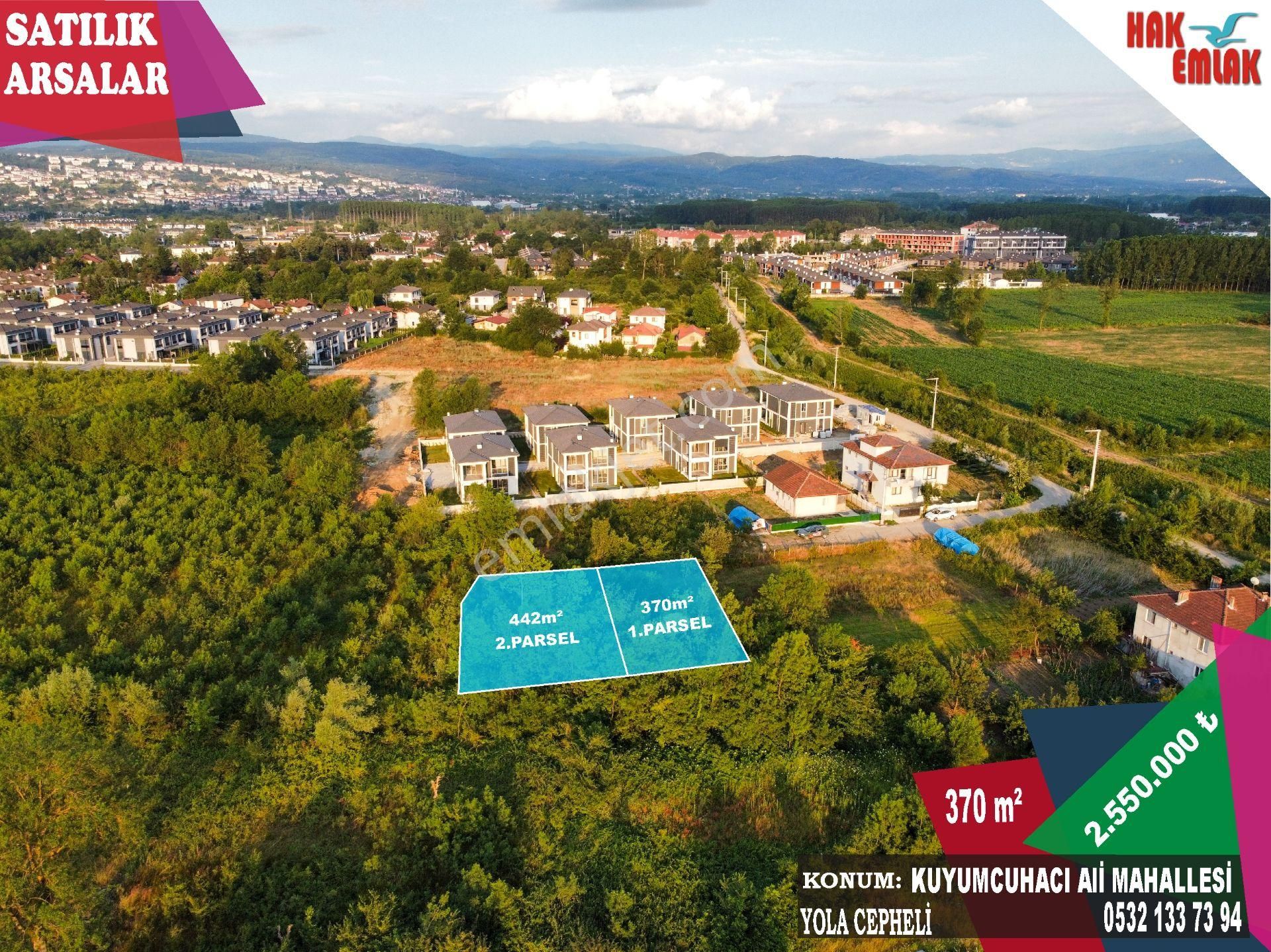 Hak Emlak'tan Villa Yapımına Uygun Satılık 370m² Fırsat Arsalar