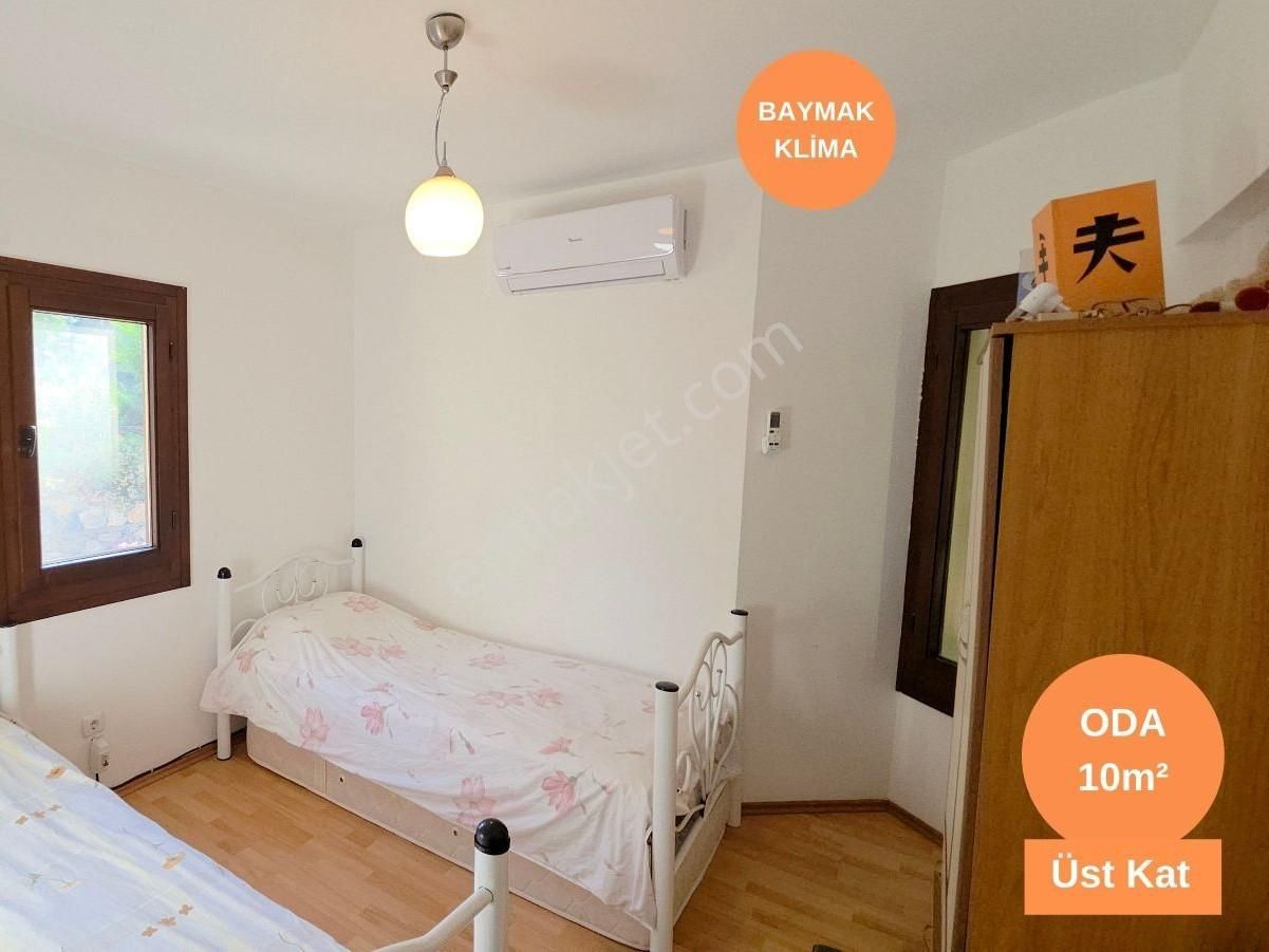Kıyıkışlacık İasos Tatil Sitesi'inde Deniz Manzaralı Eşyalı Satılık Villa - Görsel 24