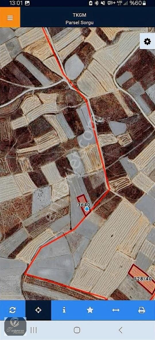Burdur Karaman Kılavuzlarda Elektırik Başında Satılık Tarla - Görsel 5