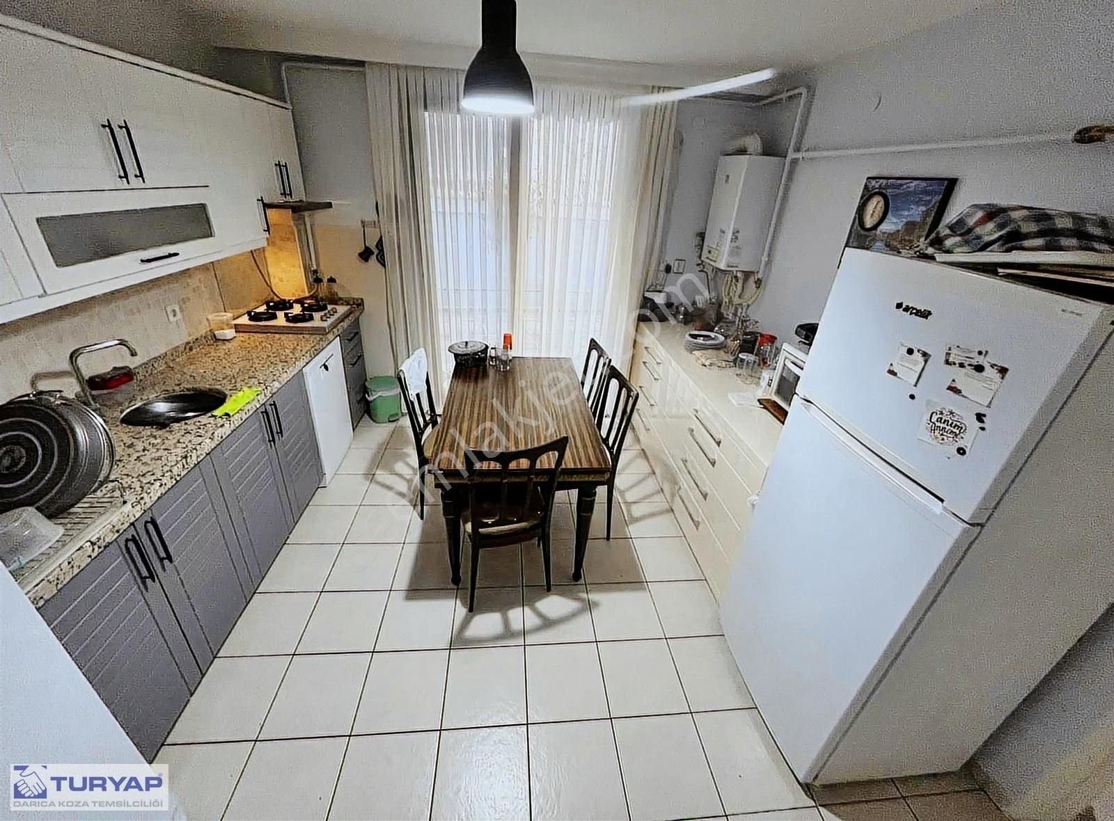 Turyap Koza'dan Bahçeli 3+1 Dubleks Deniz Manzaralı Şömineli - Görsel 2