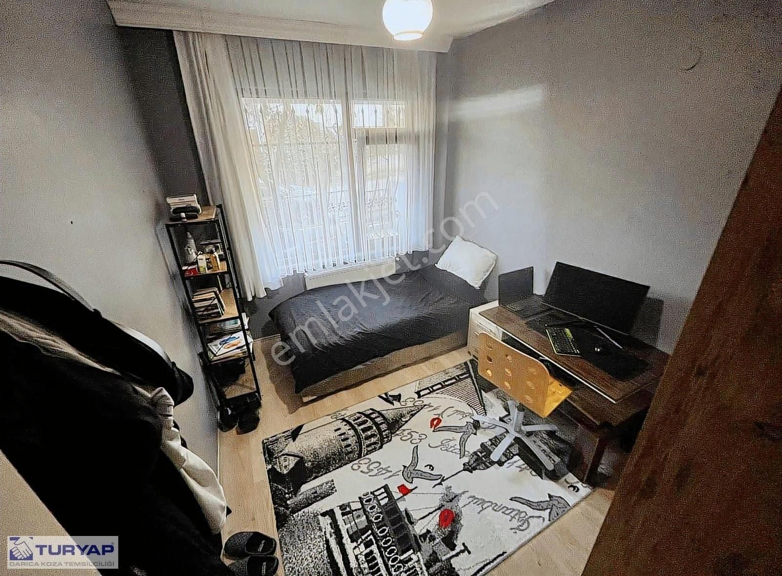 Turyap Koza'dan Bahçeli 3+1 Dubleks Deniz Manzaralı Şömineli - Görsel 16