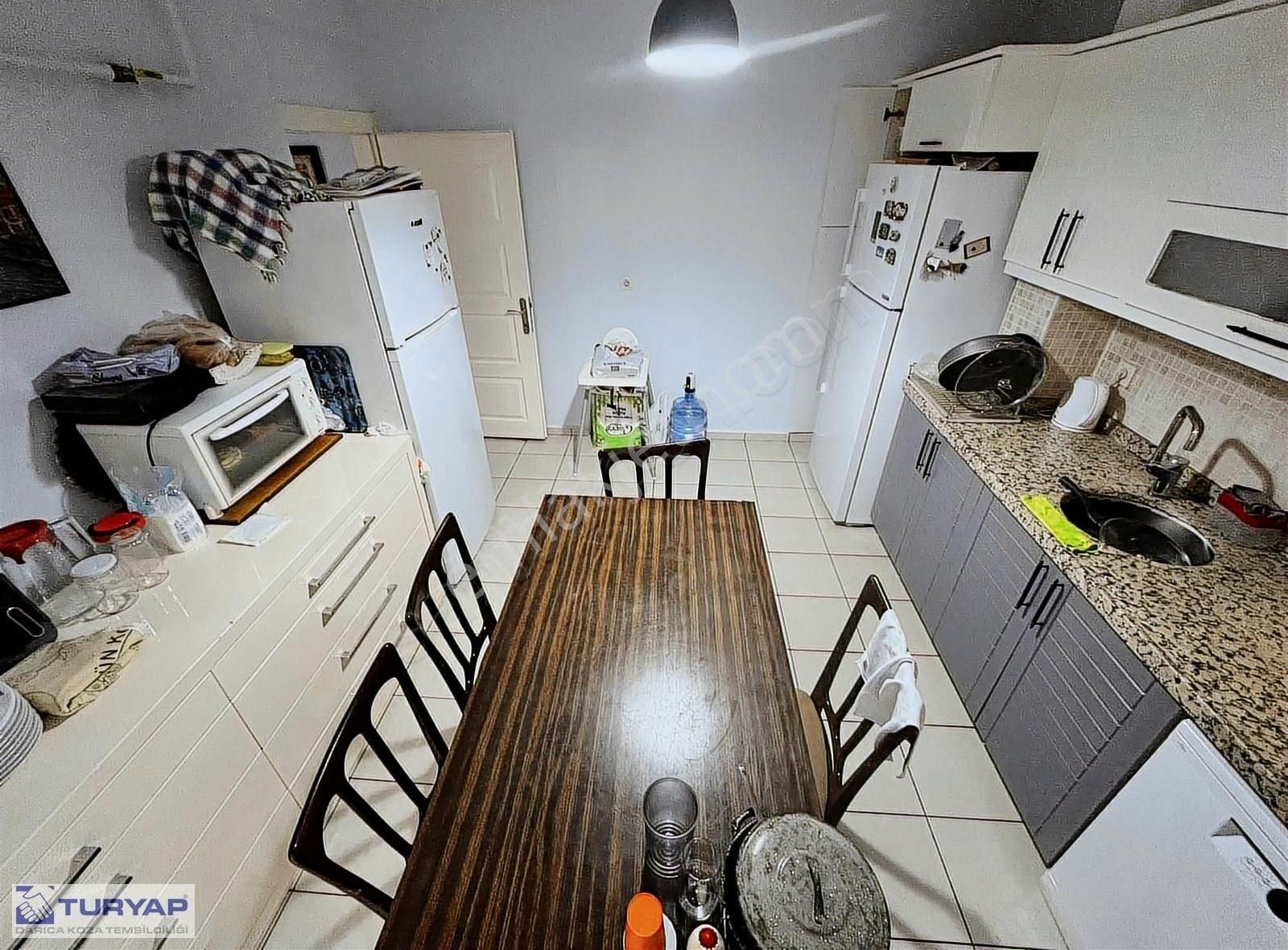 Turyap Koza'dan Bahçeli 3+1 Dubleks Deniz Manzaralı Şömineli - Görsel 13