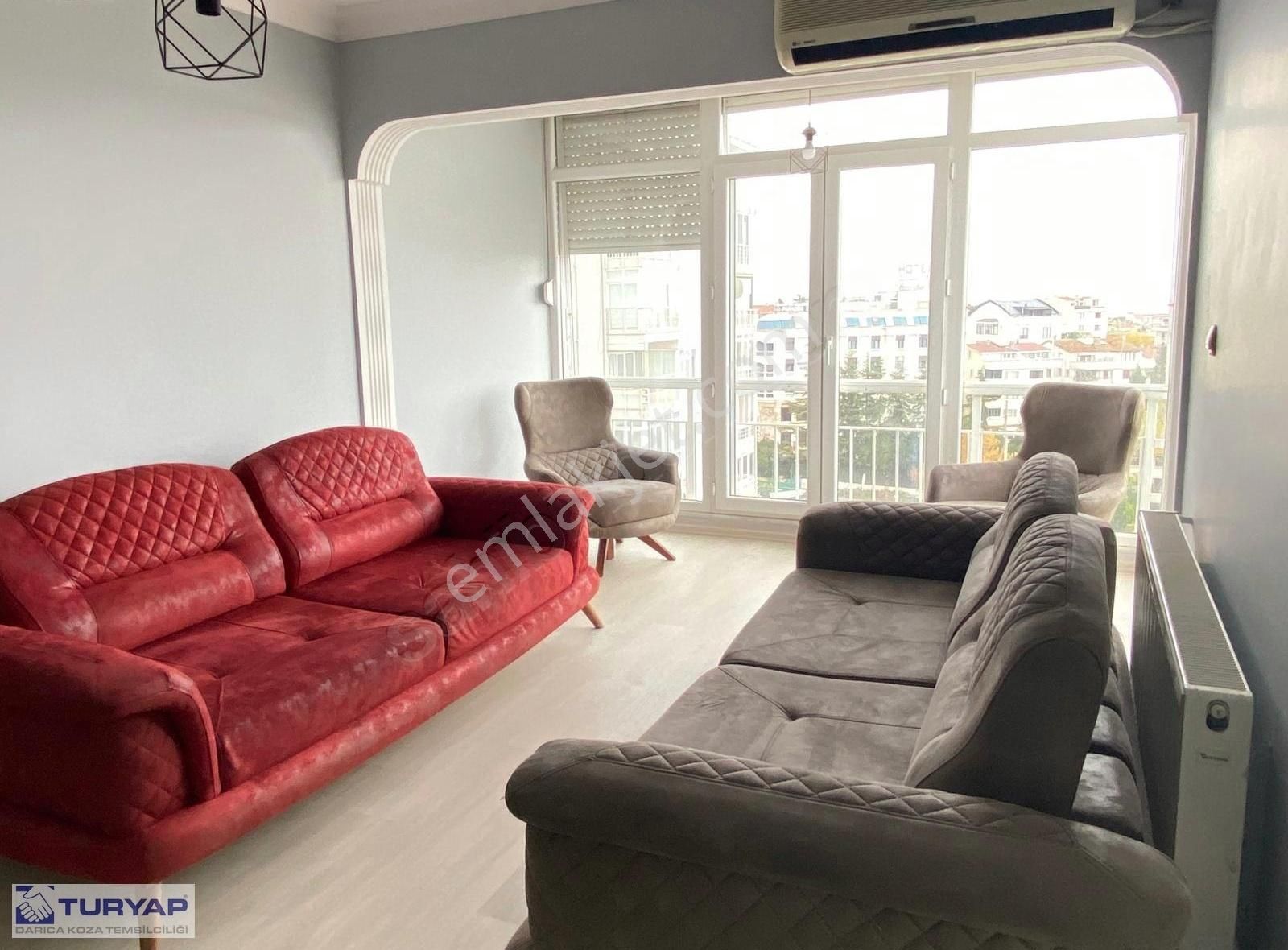 Turyap Koza'dan Bayramoğlunda Eşyalı Kiralık Daire