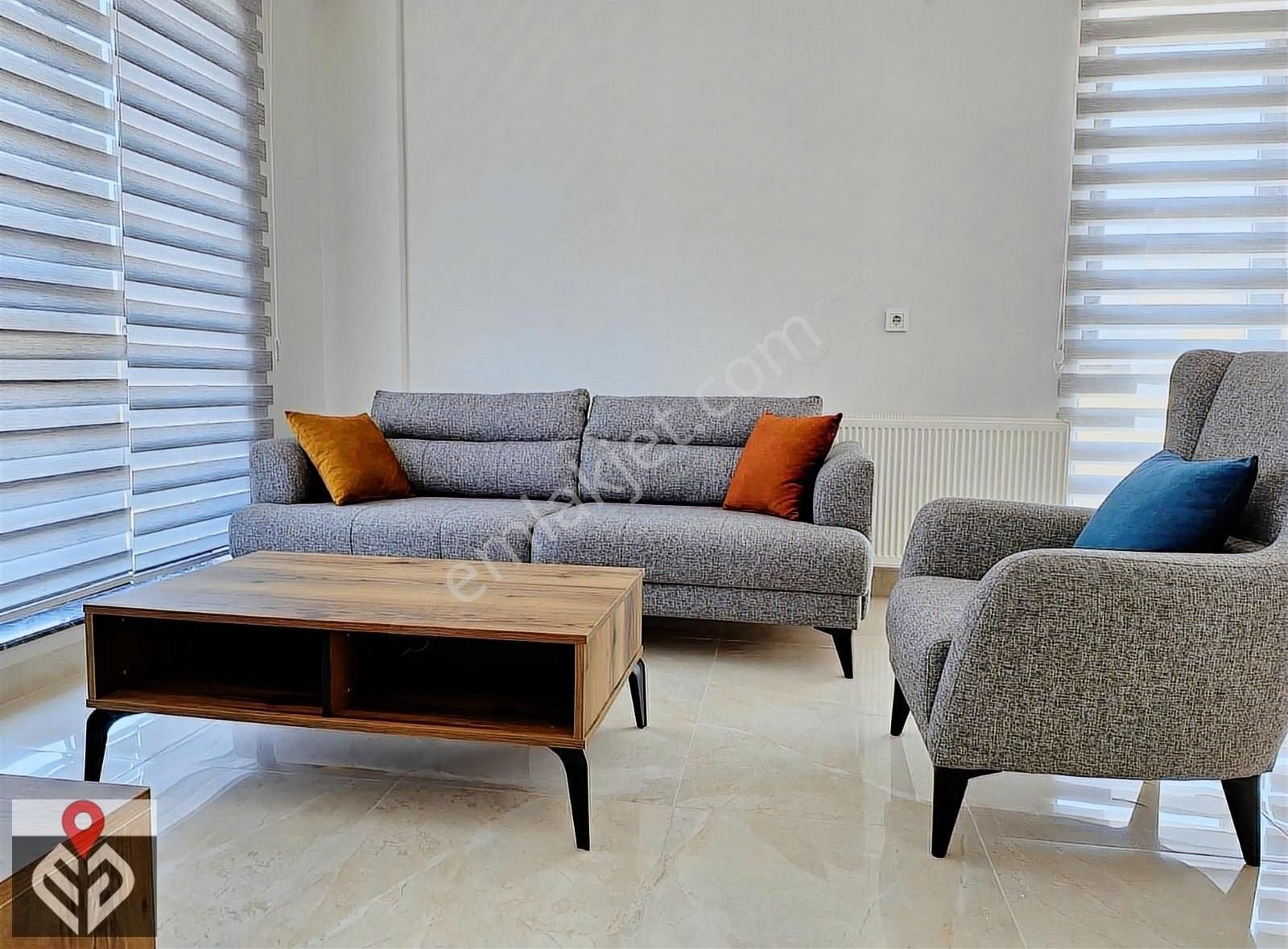 Mega' Dan Yaşamkent 1+1 Bahçeli Lüks Eşyalı Herşey Dahil Daire