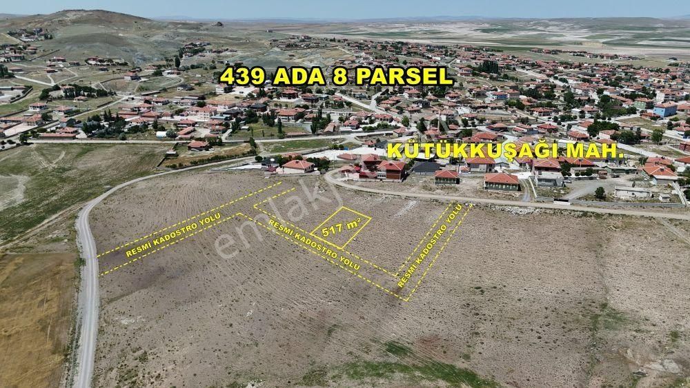 Konya / Cihanbeyli / Kütükuşağı 517 M² Fırsat Konut İmarlı Arsa