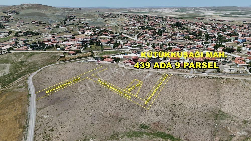 Konya / Cihanbeyli / Kütükuşağı 517 M² Fırsat Konut İmarlı Arsa