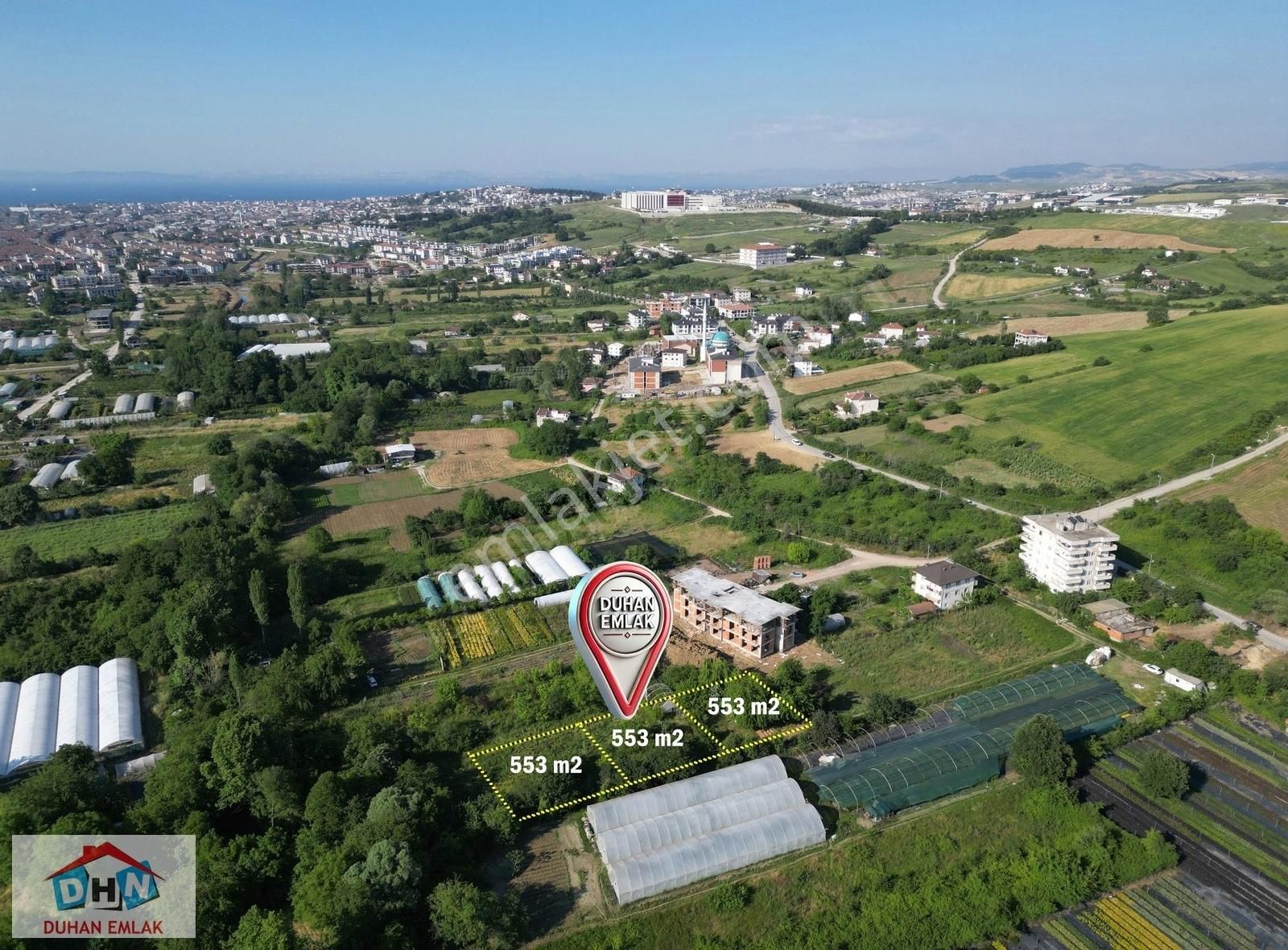 Duhan Emlak'tan Safran Yolunda 553m2 3 Kat İmarlı Arsa