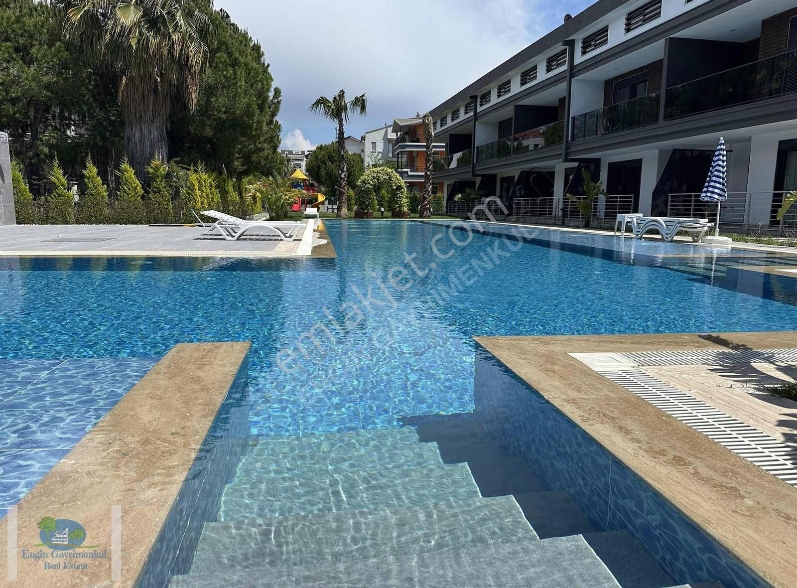 Manavgat Side De Satılık Lüks Site İçinde Dübleks Daire - Görsel 15