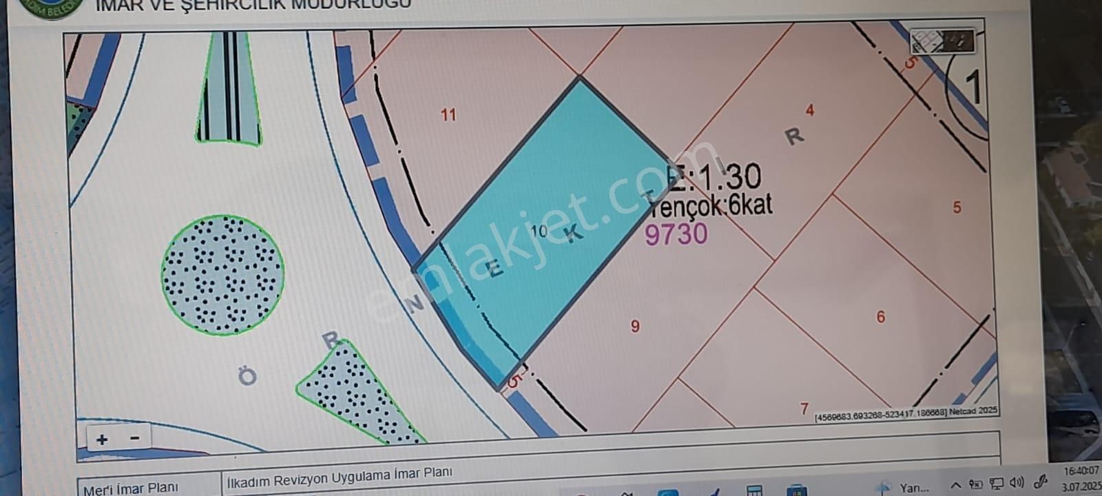 Aytaş Emlaktan İlkadım Kavacıkta Bulvar Cepheli Satılık 747 M2 Arsa
