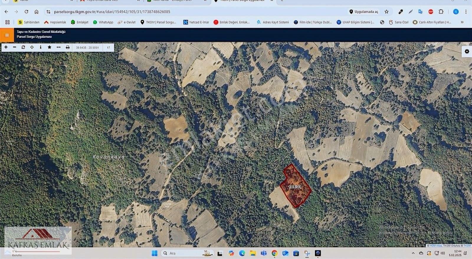 Çavuş Mahallesi 7.800 M2 Arazi