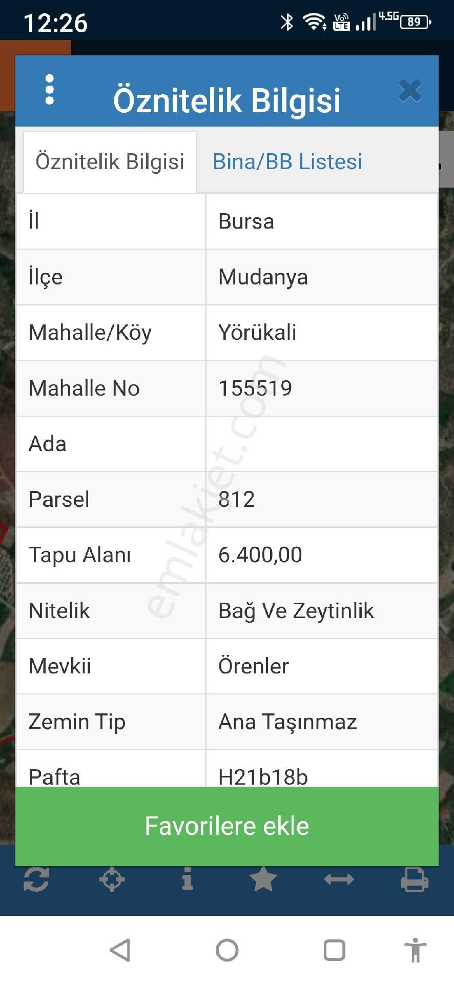Mudanya Yörükali Satılık Zeytinlik - Görsel 15