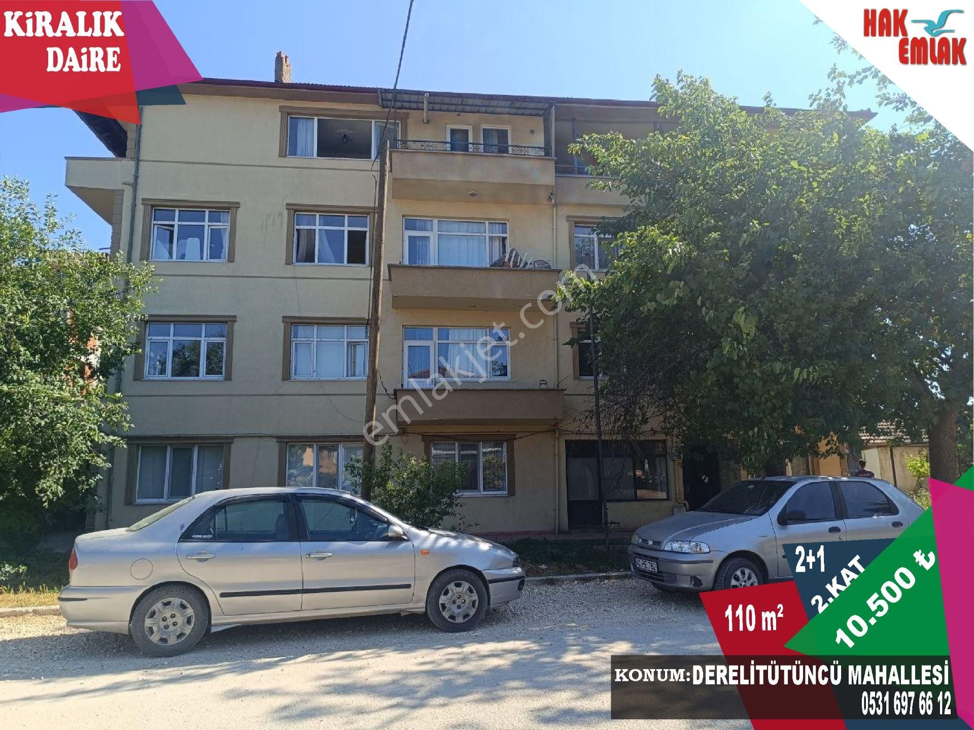 Hak Emlak'tan Derelitütüncü Mahallesinde Kiralık 2+1 Daireler