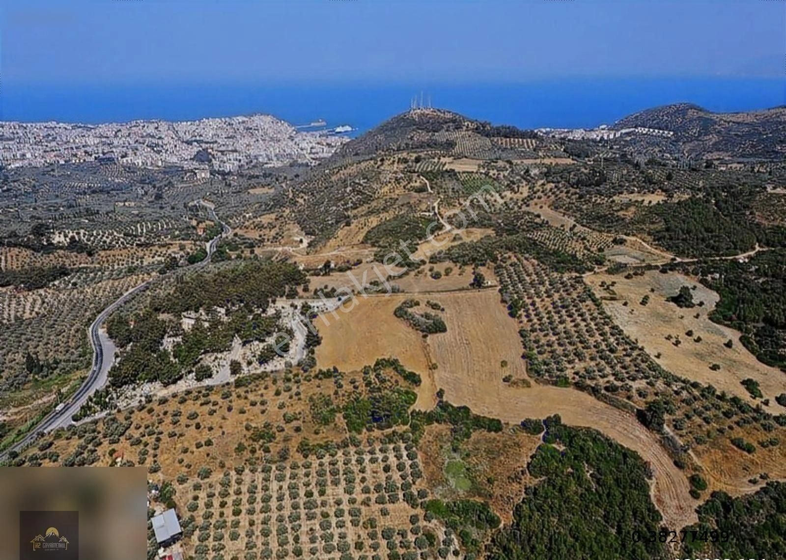 Kuşadası Merkeze Yakın Deniz Manzaralı 43.000m2 Tarla - Görsel 16