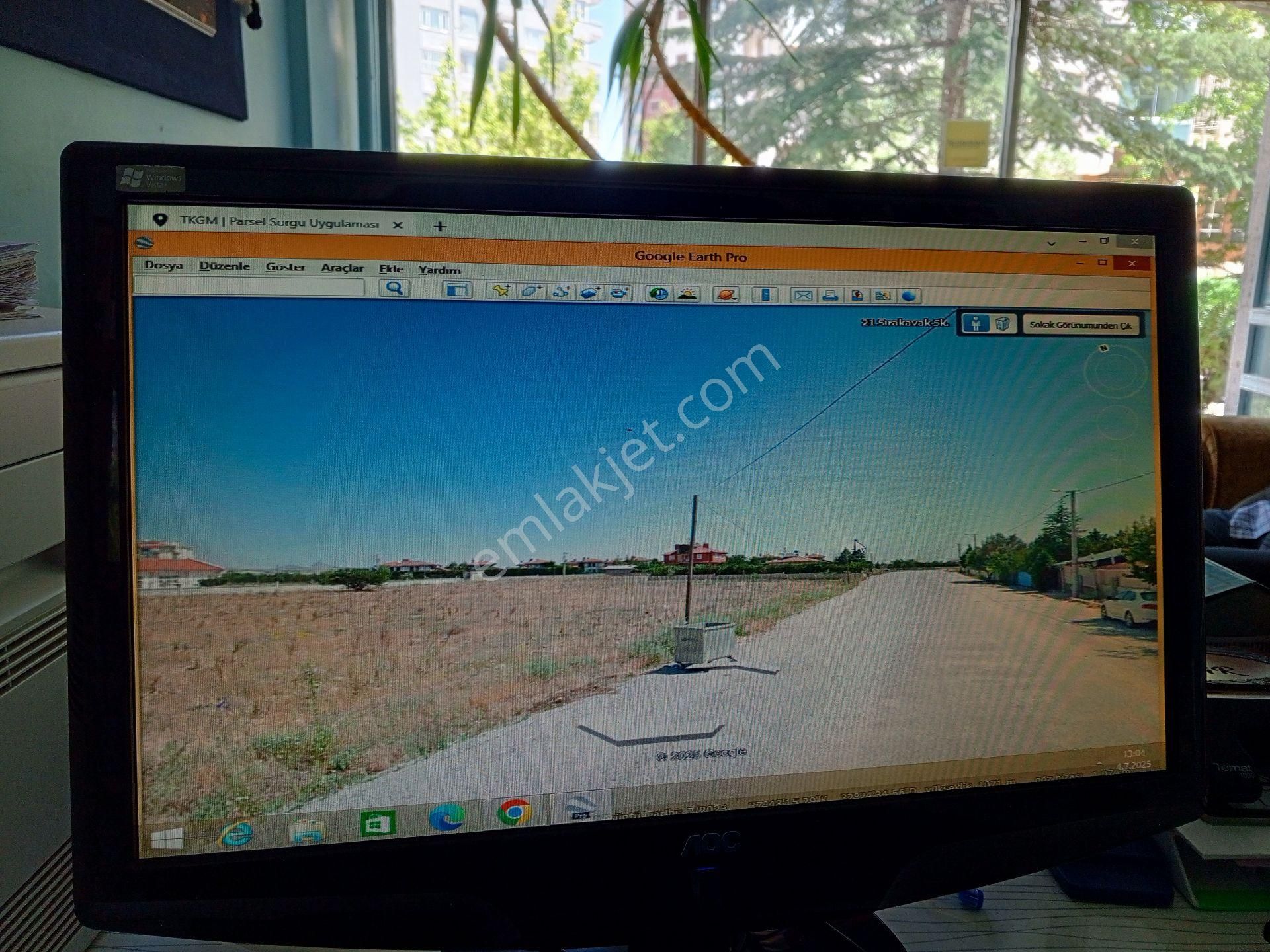 Konya Meram Kozagac Mah. 975 M2 Satılık Vılls Arsası