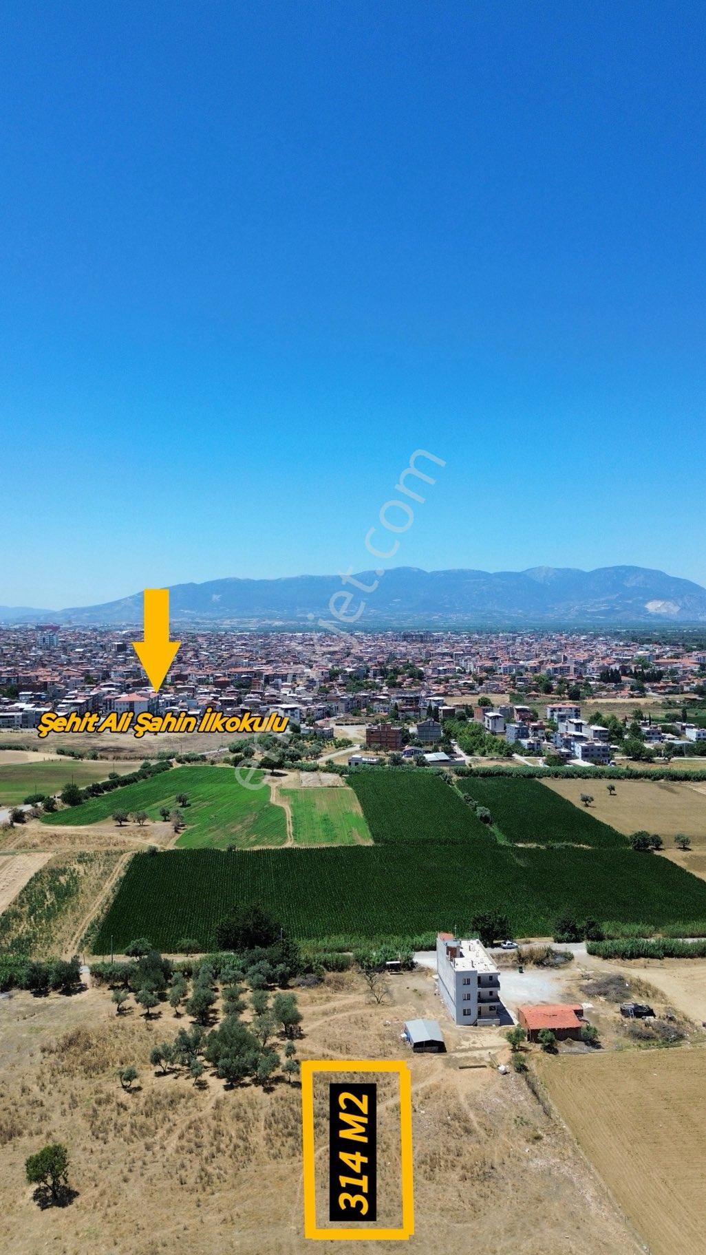 Kalender Emlaktan 4. Mıntıkada 314 M2 Satılık Arsa