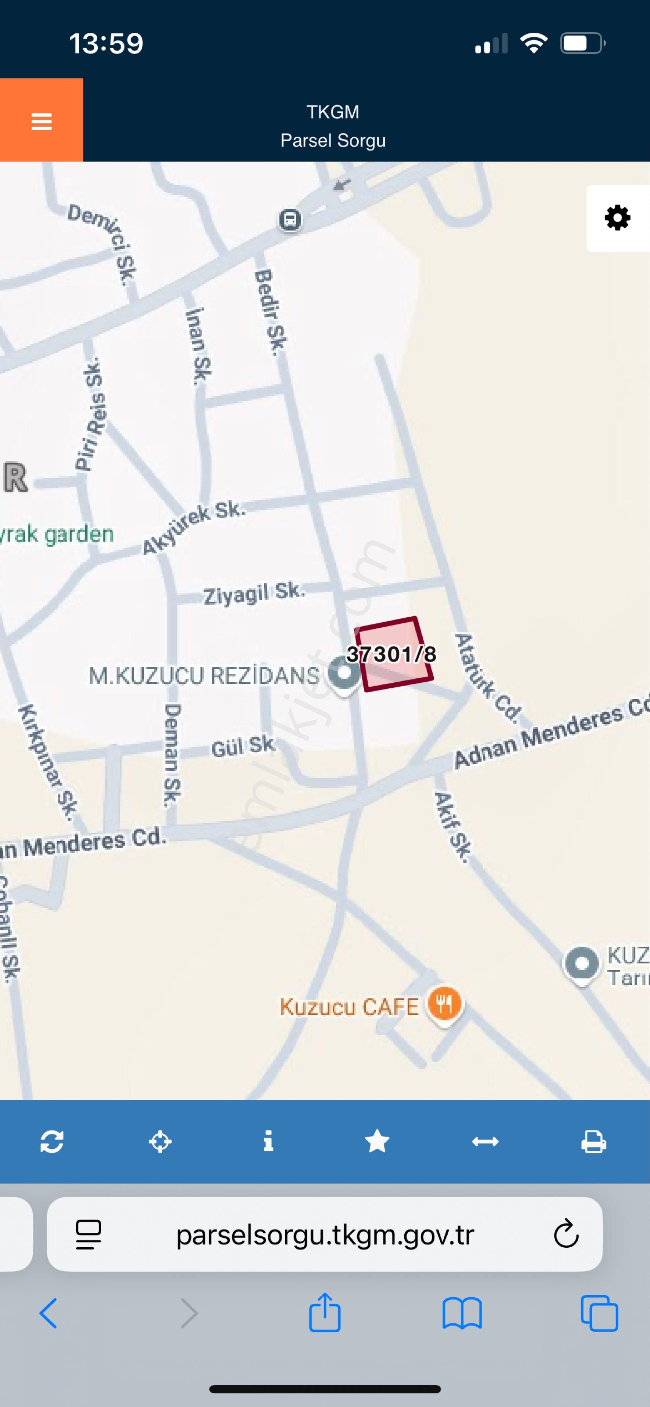 Meram Çarıklarda 1246 M2 Satılık İmarlı Arsa
