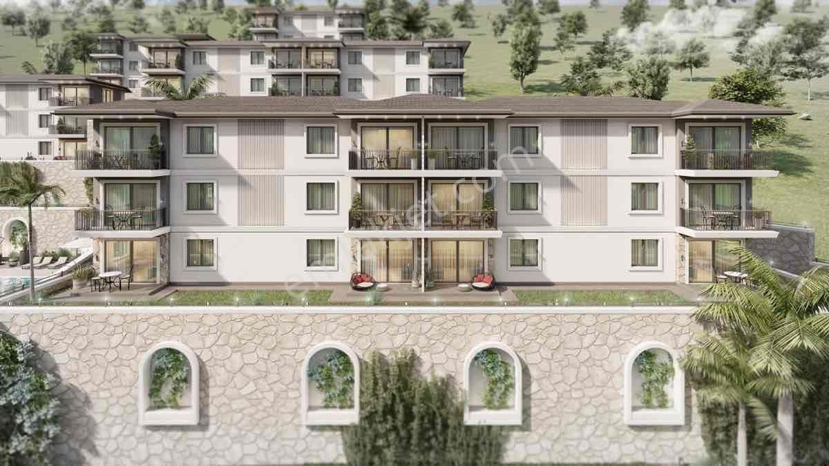 Didim Akbük’te Ful Deniz Manzaralı Köşe Başı 2+1 Bahçe Katı - Görsel 22