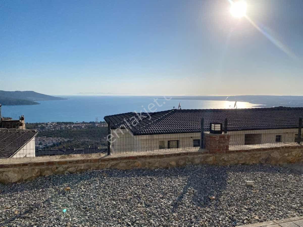 Didim Akbük’te Ful Deniz Manzaralı Köşe Başı 2+1 Bahçe Katı - Görsel 19