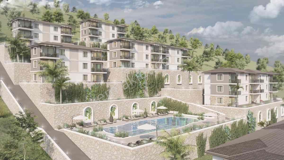 Didim Akbük’te Ful Deniz Manzaralı Köşe Başı 2+1 Bahçe Katı - Görsel 21