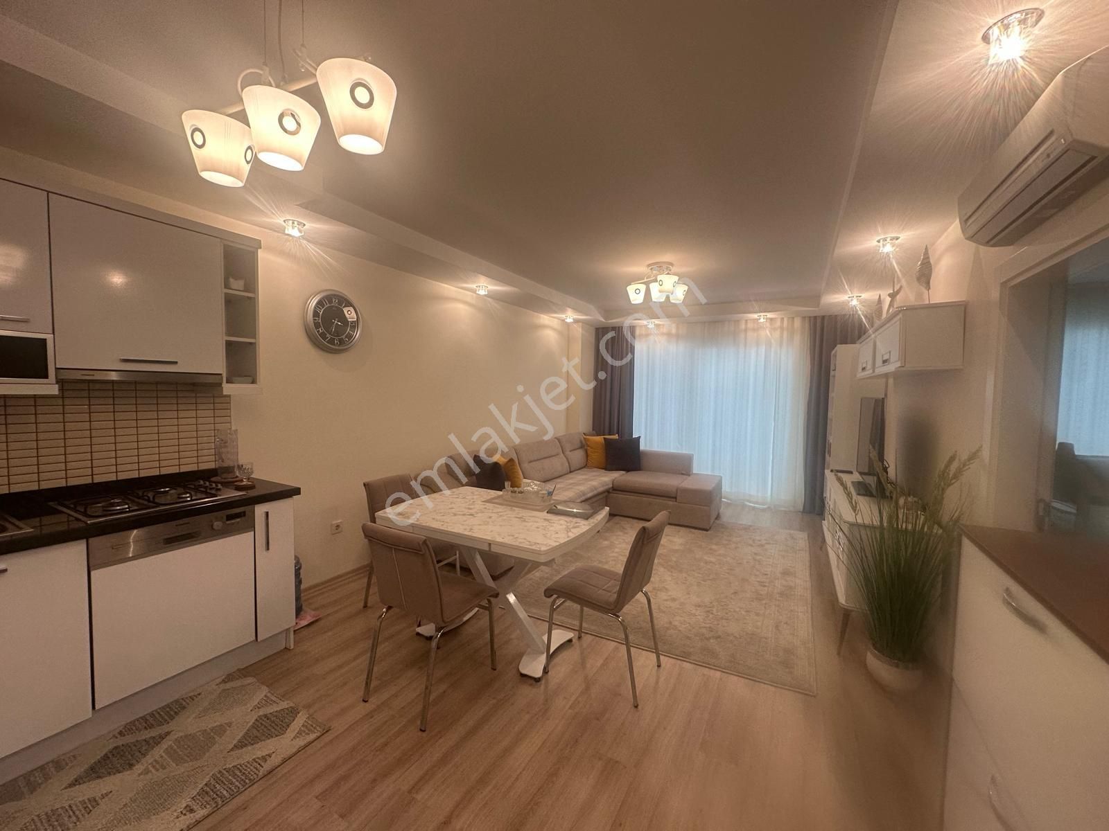 Alanya-cikcilli’de 6. Kat Deniz Manzaralı 1+1 Lüks Daire - Görsel 4