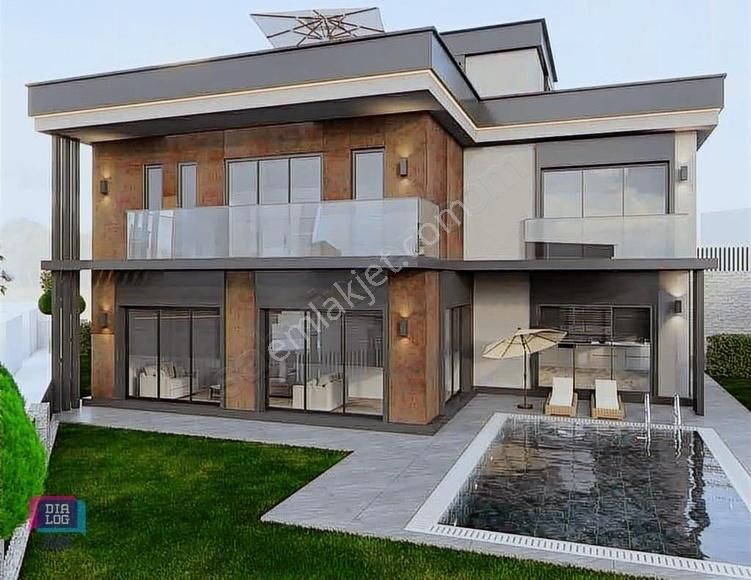 Dialog Plusdan Özlücede Satılık Müstakil Havuzlu Lüks Villa