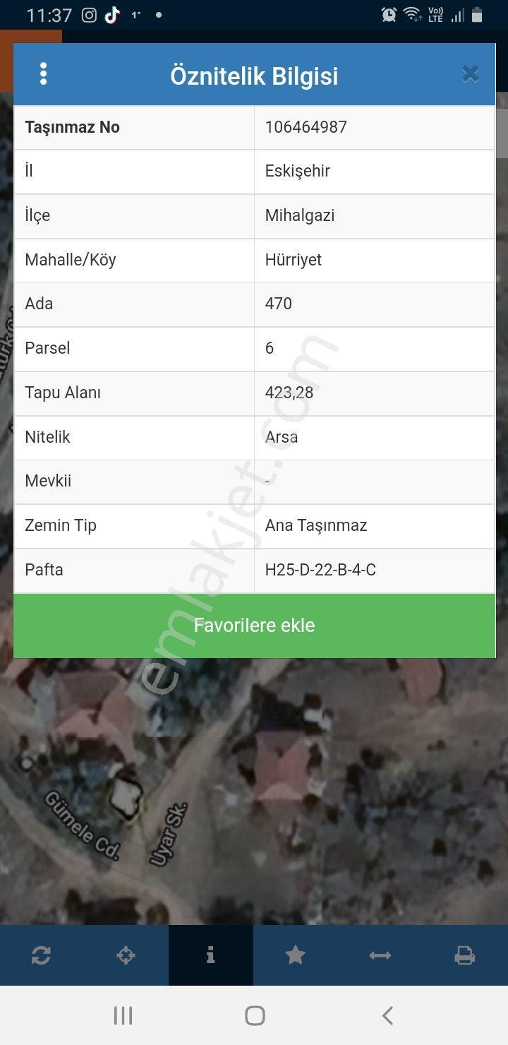 Yzg'den Mihalgazi'de İmarlı Fırsat Arsa - Görsel 5
