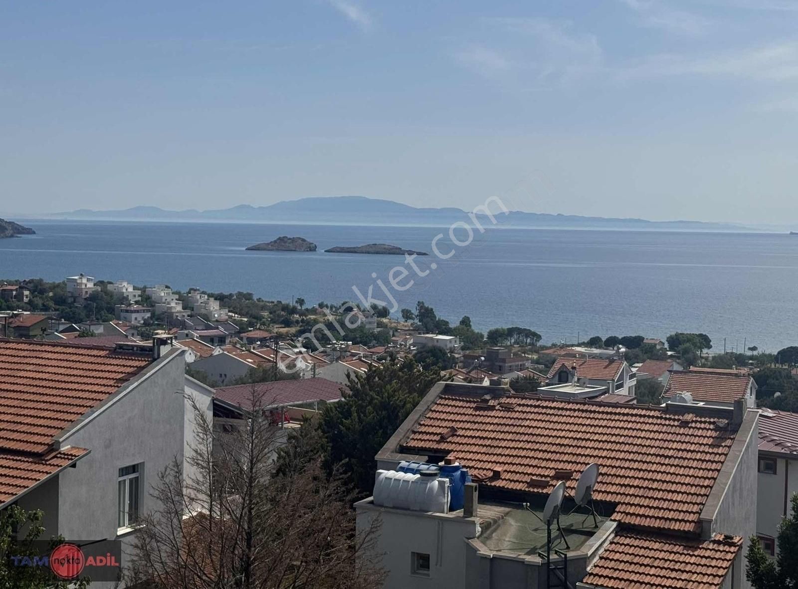 Dikili Denizköy 3+2 Deniz Manzaralı Site İçerisinde Villa
