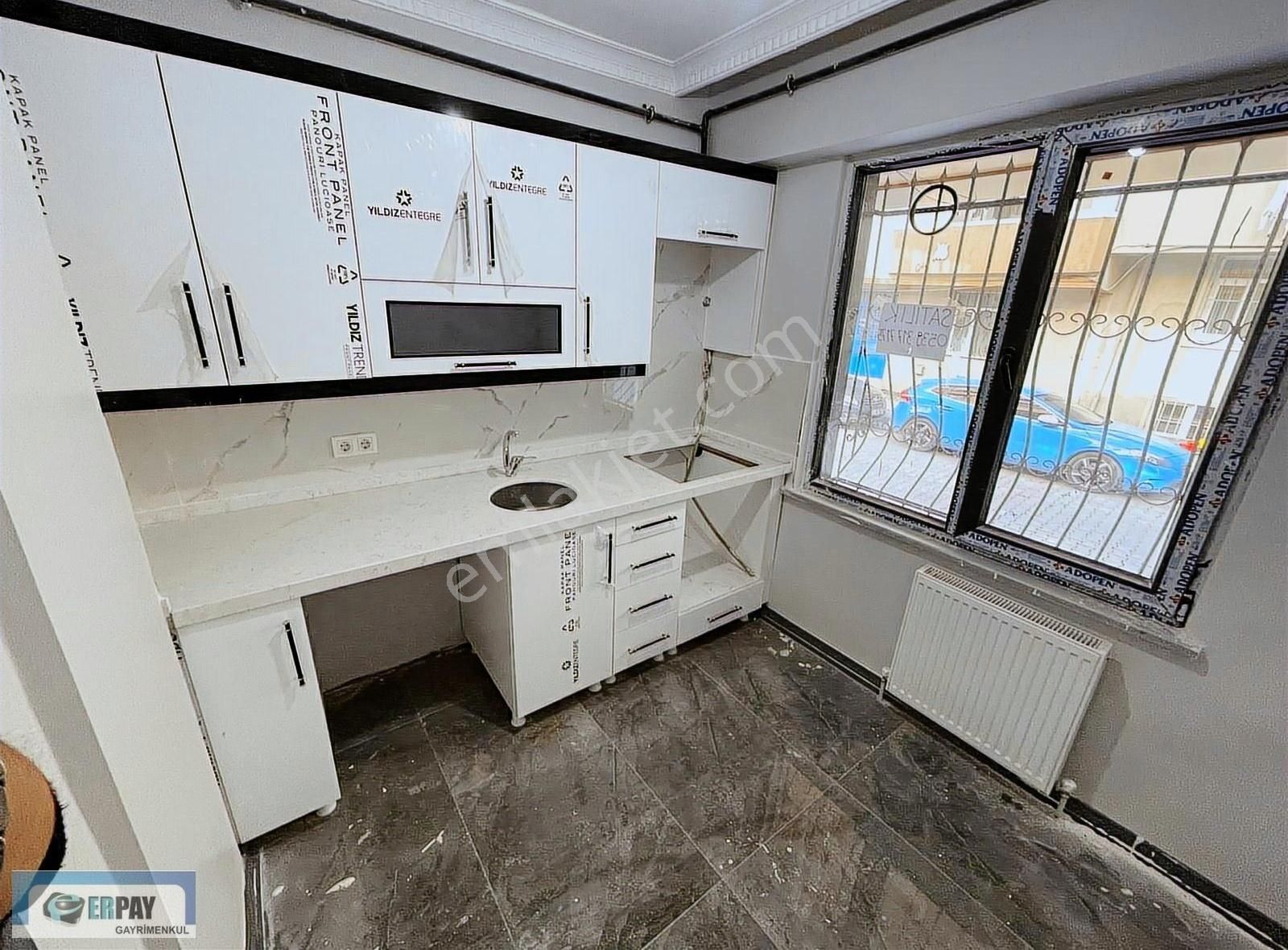 Erpay İnşaatan Cebeci Mah.2+1 80m2 Giriş Kat Satılk Sıfır Daire