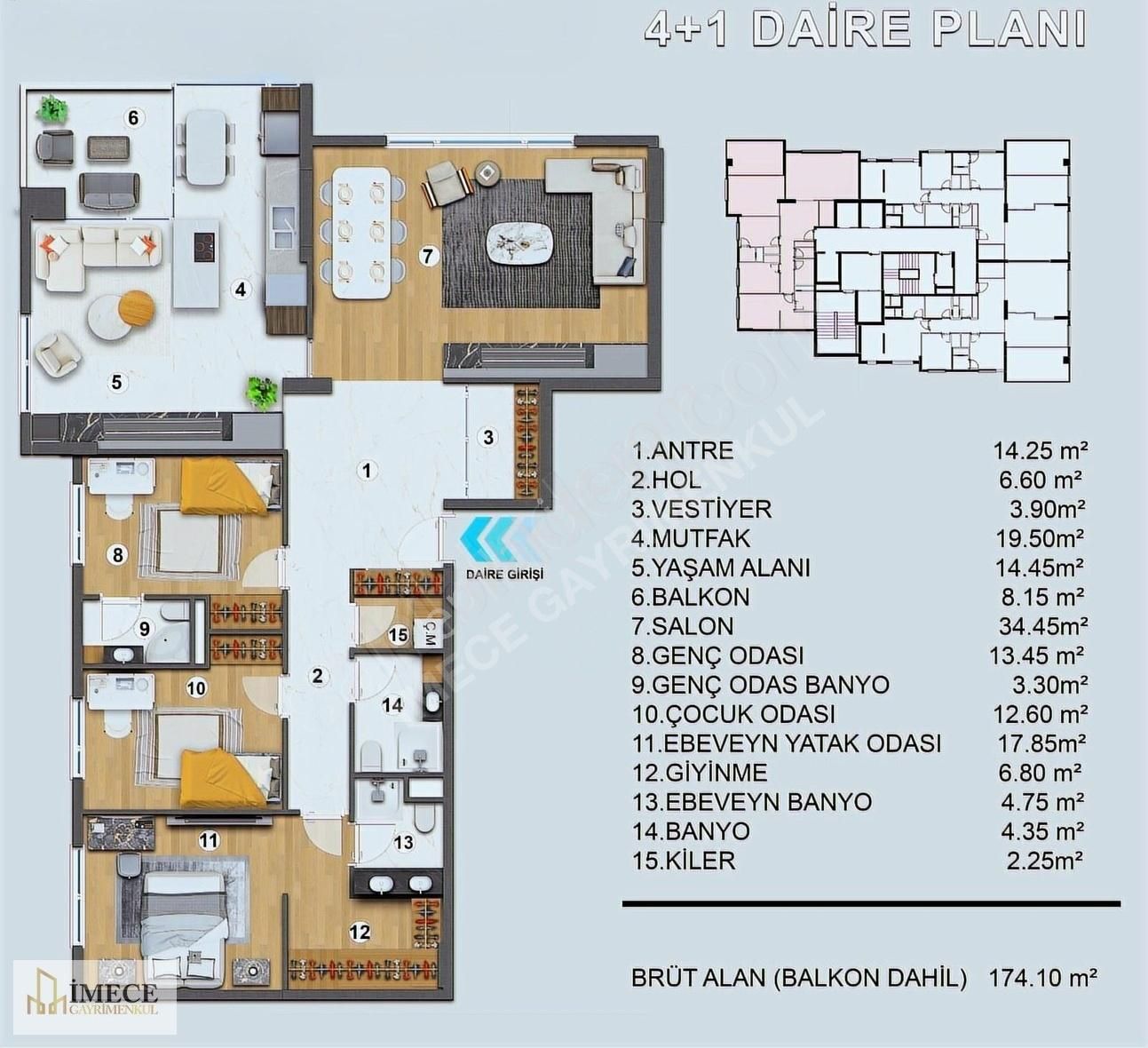 Ovacık Yozgat Bulvar Üzeri 4+1 Lüks Daireler - Görsel 3