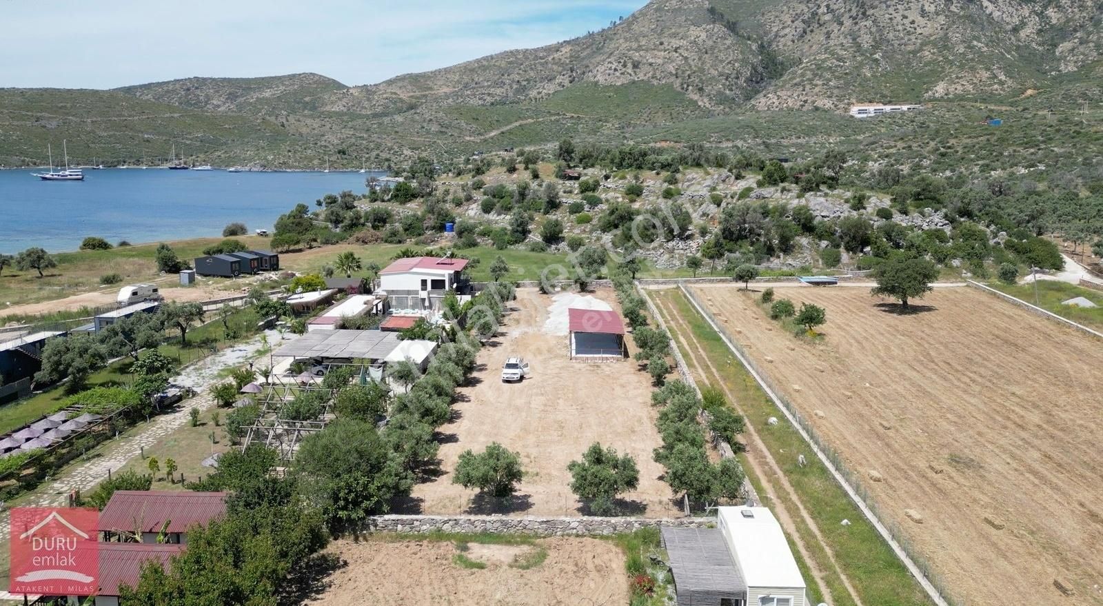 Muğla Milas Çökertme'de Denize 120m Mesafede 2258m² Arazi - Görsel 14