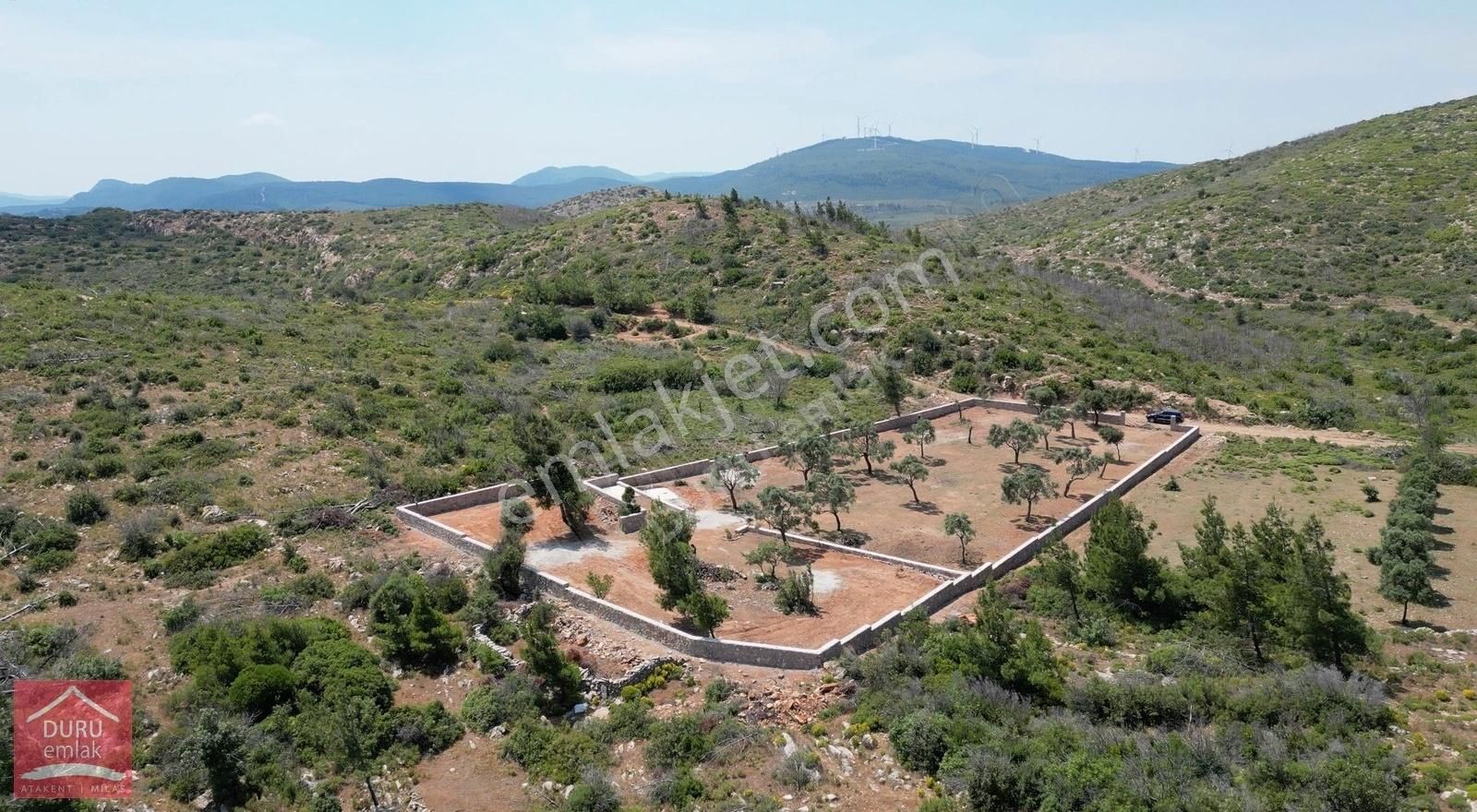 Muğla Bodrum Mazı'da Lebiderya Gökova Körfezi Manzaralı Arazi - Görsel 15