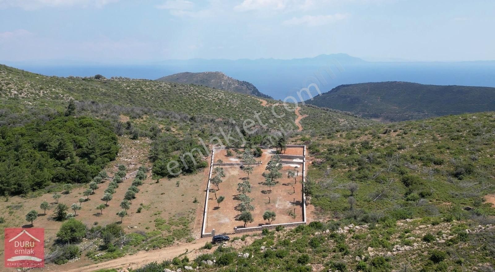 Muğla Bodrum Mazı'da Lebiderya Gökova Körfezi Manzaralı Arazi - Görsel 25