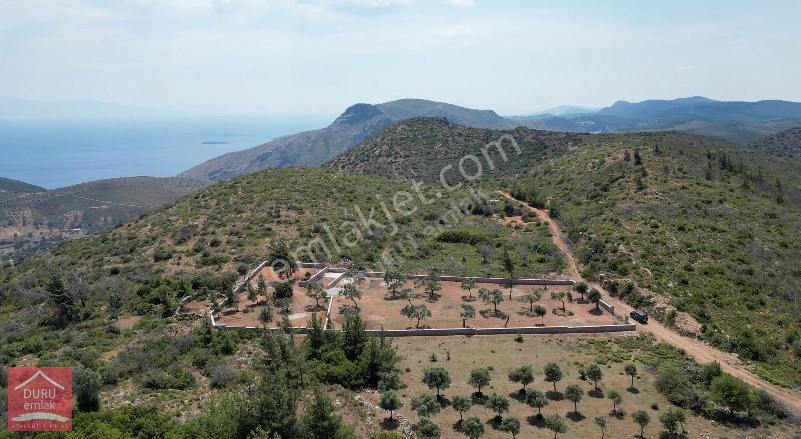 Muğla Bodrum Mazı'da Lebiderya Gökova Körfezi Manzaralı Arazi - Görsel 17