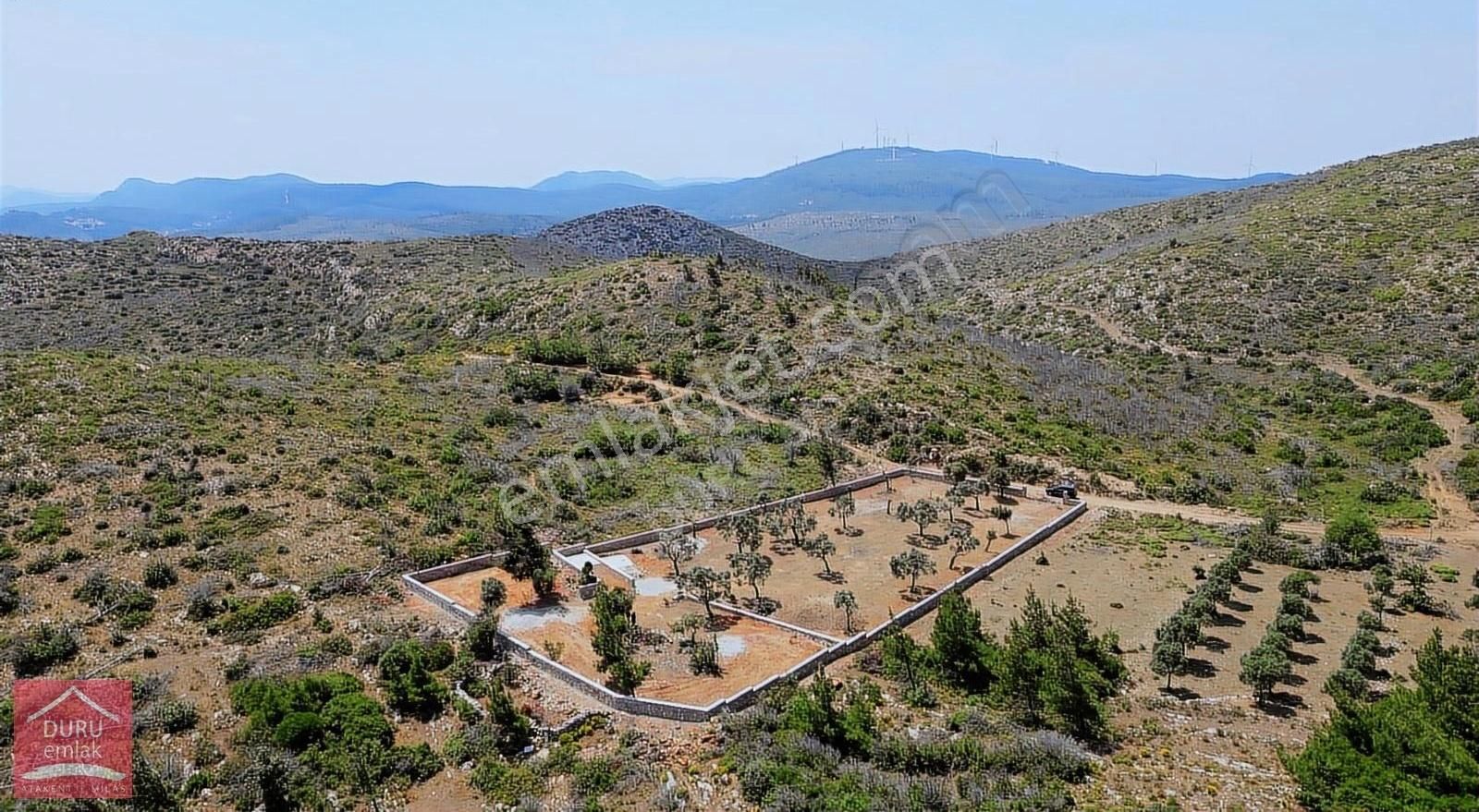 Muğla Bodrum Mazı'da Lebiderya Gökova Körfezi Manzaralı Arazi - Görsel 18
