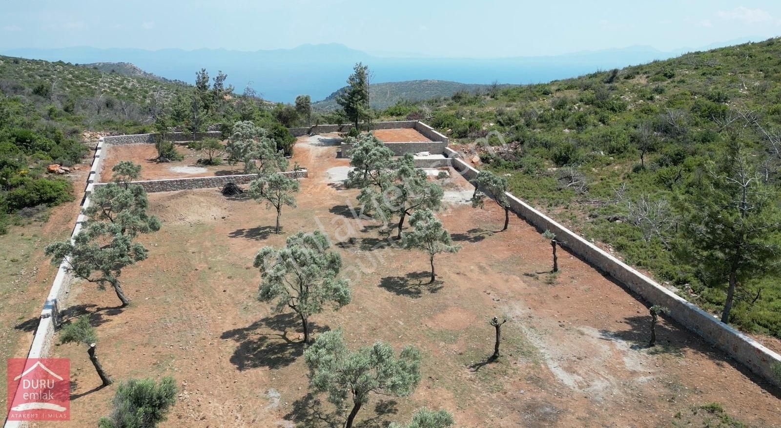 Muğla Bodrum Mazı'da Lebiderya Gökova Körfezi Manzaralı Arazi - Görsel 21