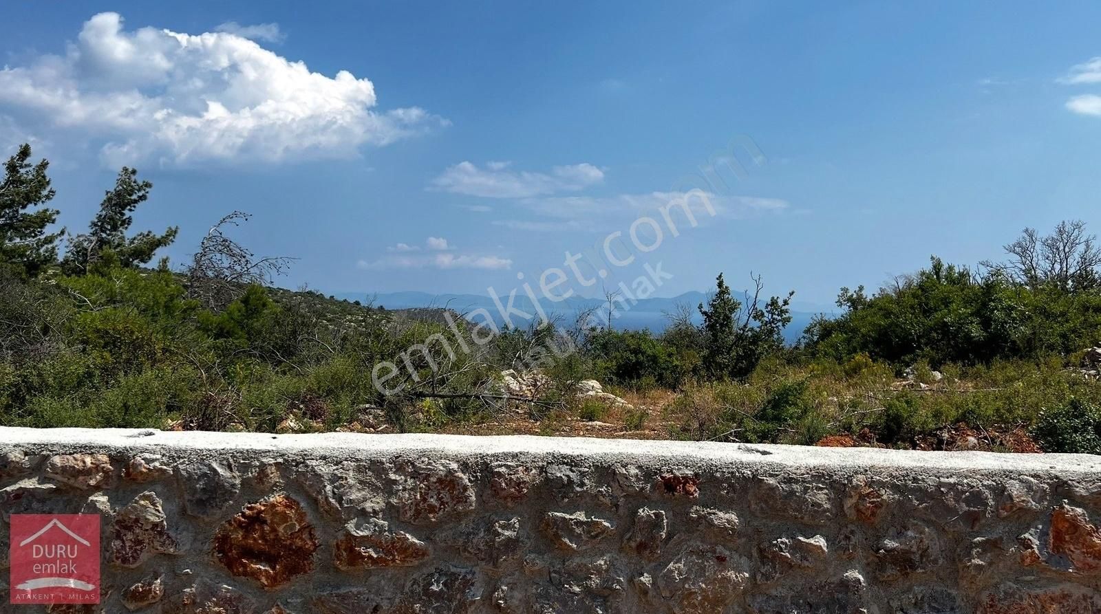 Muğla Bodrum Mazı'da Lebiderya Gökova Körfezi Manzaralı Arazi - Görsel 28