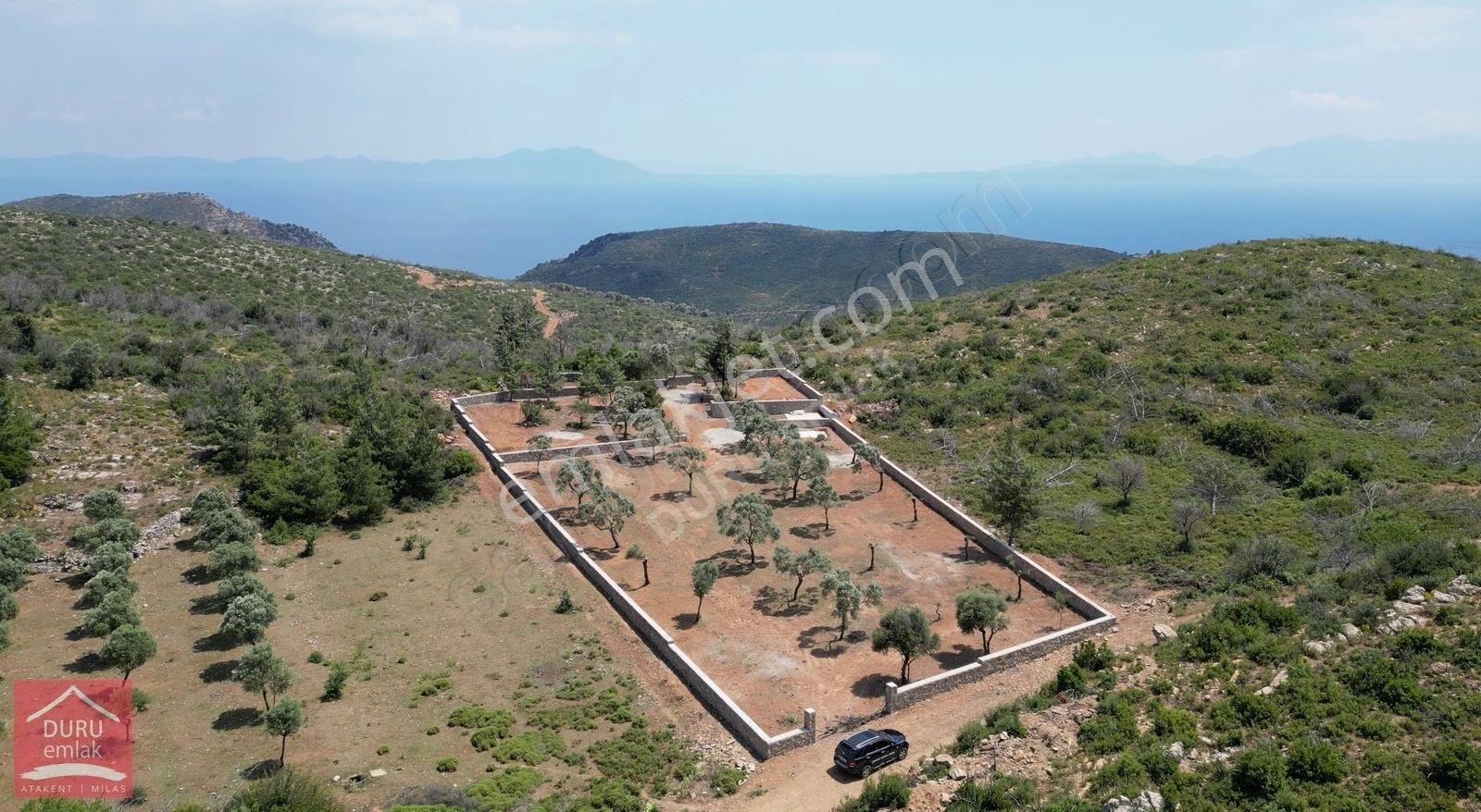 Muğla Bodrum Mazı'da Lebiderya Gökova Körfezi Manzaralı Arazi - Görsel 33